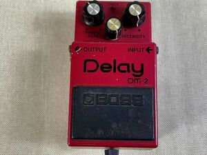 ◆FP35 BOSS エフェクター ボス DM-2 Delay 動作未確認 ディレイ　器材　ギター　エレキギター◆T