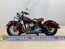 ◆FQ105 バイク 模型 1942 INDIAN 442 MOTORCYCLE　ミニチュア　コレクション　置物　おもちゃ　ミニカー　オートバイ◆T_画像2