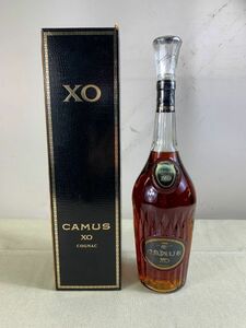 ◆FO43 ●未開栓品● CAMUS XO COGNAC　カミュ　ロングネック　ブランデー　コニャック　古酒◆T