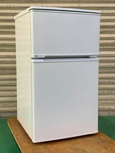 ◆FP91 ユーイング 2ドア ノンフロン冷凍冷蔵庫 90L　動作品　UR-D90J(Ｗ)◆T