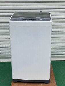 ◆FR15 全自動電気洗濯機 AQUA 7.0kg洗い　動作品　アクア株式会社　AQW-GS70H(W)◆T