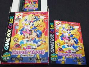 即決価格！ゲームボーイ ポップンミュージックGB ディズニーチューンズ 