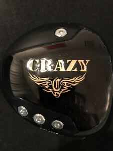 高級地クラブ★ＣＲＡＺＹクレイジー ＣＲＺ４６０Ｓ ロフト角10°ドライバー ヘッド単品★全国一律定形外350円OK