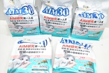 【PLT-3416】 キャットフード AIM30 腎臓の健康維持フード 仔猫用 フィッシュ 国産品 600g 5個 計3kg まとめ売 ①_画像1