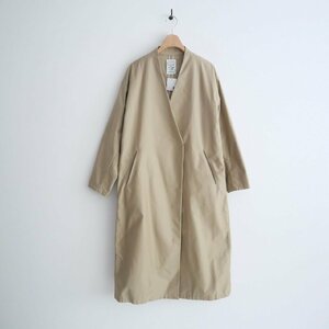 2023 / Cloth&Cross クロスアンドクロス / ノーカラーコート / 2310-0253