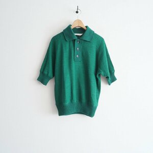 2023AW / beautiful people beautiful People / slub mesh jersey polo shirt polo-shirt 38 / 1345310015 / 2310-1050