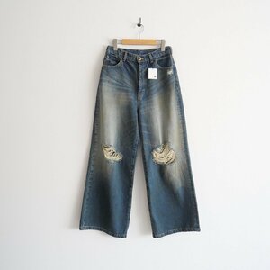 2023AW / SPICK&SPAN スピックアンドスパン / 5 1/2 FRONT CRUSHED DENIM デニム 28 / 23030200221020 / 2310-0279