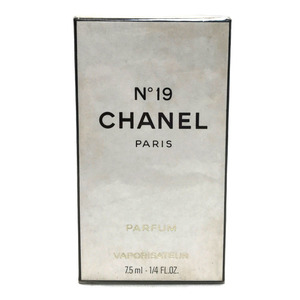 未開封 シャネル CHANEL 香水 NO19 PARFUM パフューム 7.5ml スプレー式 VAPORISATEUR フレグランス 中古