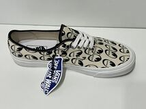 VANS(バンズ)×MOONEYES(ムーンアイズ)コラボ/スニーカー/Authentic 44 D/MOON Equipped(イクイップ)/白/アナハイムファクトリー/26.5cm_画像5