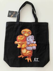 E.T.(映画 ET)トートバッグ/ブラック/①