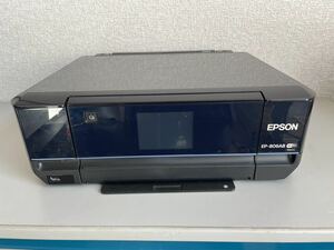 EPSON インクジェットプリンター EP-806AB 通電確認済み ジャンク　管b159