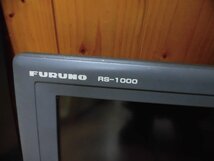 【現状品】　FURUNO/フルノ　魚探　レーダー　プロッター　RS-1000/RSD-001_画像3