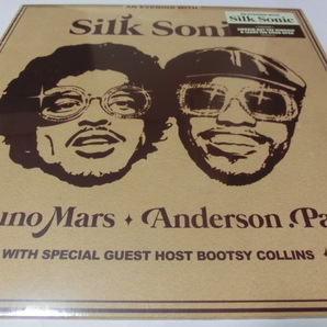 An Evening With Silk Sonic レコード Bruno Mars Anderson .Paak Silk Sonic 新品 ブルーノ・マーズ シルク・ソニックの画像1