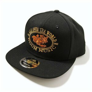 NINJA X (ニンジャエックス) オリジナル キャップ スナップバックハット 帽子 ニューエラ NEW ERA Doom Music Snap-back Hat Black