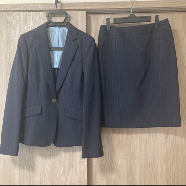 perfect suit スーツジャケットスカートセット ネイビー