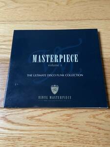 MASTERPIECE VOLUME 1 THE ULTIMATE DISCO FUNK COLLECTION / 国内盤 / VINYL MASTERPIECE