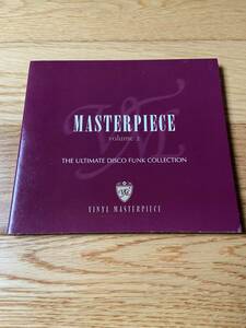 MASTERPIECE VOLUME 2 THE ULTIMATE DISCO FUNK COLLECTION / 国内盤 / VINYL MASTERPIECE