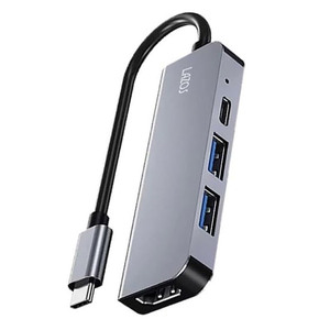 ドッキングステーション 変換アダプタ 4in1 TypeC HDMI USB3.0 USB2.0 LAZOS L-CHU4/1115ｘ１本/送料無料メール便 ポイント消化