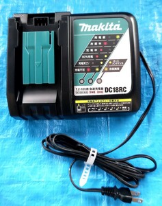 ★ 新品 未使用 純正 マキタ DC18RC 急速充電器 7.2-18V用 Makita 充電器 電動工具ツール 箱無し