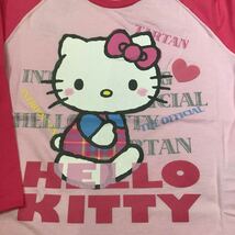 95 2枚組 サンリオ ハローキティTシャツ 綿100 子供ベビー HELLO KITTY キティちゃん 女の子Tシャツ_画像4