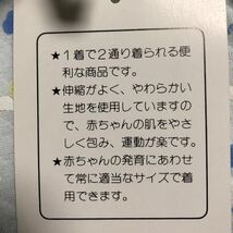 新生児 赤ちゃんカバーオール コンビドレス キルト 暖かい生地 ベビー服_画像2