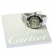 カルティエ CARTIER W31080M7 パシャ シータイマー デイト 自動巻き メンズ 保証書付き_793737_画像2