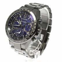 シチズン CITIZEN CC4015-86L アテッサ コズミックブルー コレクション ソーラー電波 メンズ 箱・保証書付き_799371_画像2