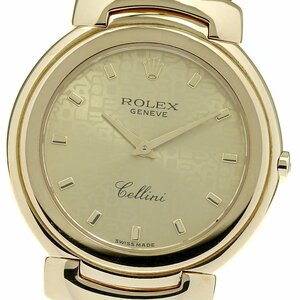 Rolex Rolex 6622/8 Chelini K18yg Quartz Men с Japan Rolex Guarantie_797222