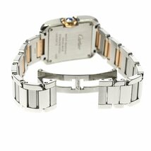 カルティエ CARTIER W5310036 タンクアングレーズSM PGコンビ クォーツ レディース _792446_画像5