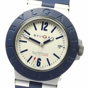  BVLGARY BVLGARI BB40AT aluminium tricolor 1000ps.@ limitation self-winding watch men's beautiful goods _799864