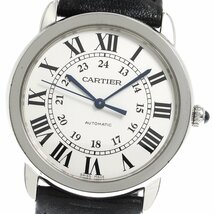 カルティエ CARTIER WSRN0021 ロンドソロ ドゥ カルティエ 36ｍｍ 自動巻き メンズ _799447_画像1