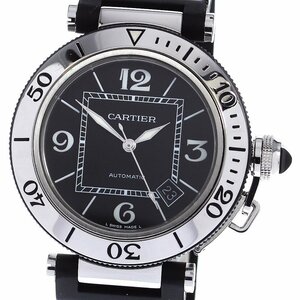 カルティエ CARTIER W31077U2 パシャ シータイマー デイト 自動巻き メンズ _800046