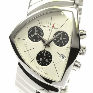 В переводе Hamilton Hamilton H244320 Ventura Chronograph Quartz Men's Box / с гарантией_796275