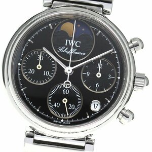 IWC IWC SCHAFFHAUSEN IW373614 リトル ダヴィンチ デイト クロノグラフ ムーンフェイズ クォーツ レディース _797597