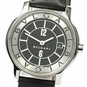 ブルガリ BVLGARI ST29S ソロテンポ デイト クォーツ レディース _800610