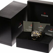 チュードル TUDOR 79363N ブラックベイ クロノ S&G クロノグラフ 自動巻き メンズ 美品 箱・保証書付き_801233_画像2