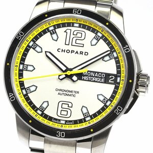 ショパール Chopard 8568 グランプリ モナコヒストリック デイト 自動巻き メンズ 良品 箱・保証書付き_801753