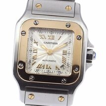 カルティエ CARTIER W20045C4 サントスガルベ SM デイト 自動巻き レディース 保証書付き_795739_画像1