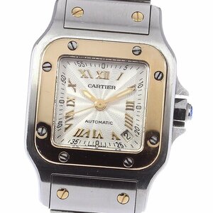 カルティエ CARTIER W20045C4 サントスガルベ SM デイト 自動巻き レディース 保証書付き_795739