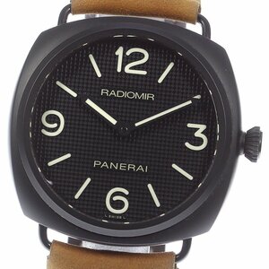 パネライ PANERAI PAM00643 ラジオミール チェラミカ 手巻き メンズ 良品 _800748