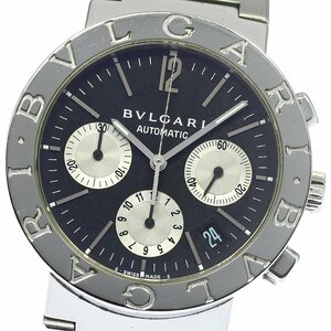 ブルガリ BVLGARI BB38SSCH ブルガリブルガリ クロノグラフ 自動巻き メンズ _756579