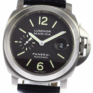  Panerai PANERAI PAM00240 Luminor Marina Date самозаводящиеся часы мужской _802670