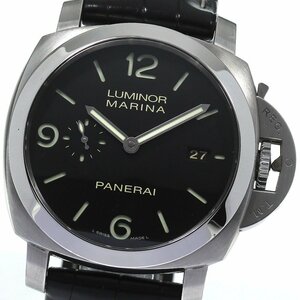 パネライ PANERAI PAM00312 ルミノールマリーナ 1950 3デイズ スモールセコンド 自動巻き メンズ 良品 箱・保証書付き_801238