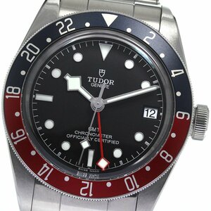 チュードル TUDOR 79830RB ヘリテージ ブラックベイ GMT 自動巻き メンズ 美品 箱・保証書付き_801302