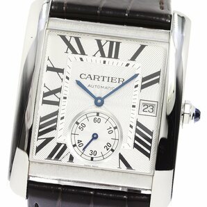 カルティエ CARTIER W5330003 タンクMC スモールセコンド 自動巻き メンズ _759705の画像1