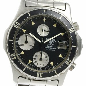 ホイヤー Heuer 273.006/1 2000シリーズ クロノグラフ クォーツ メンズ _798503