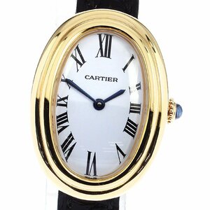 訳あり カルティエ CARTIER 82720951 ベニュワール K18YG クォーツ レディース _794133