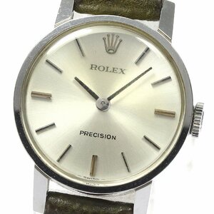 ロレックス ROLEX プレシジョン cal.1400 手巻き レディース _803778