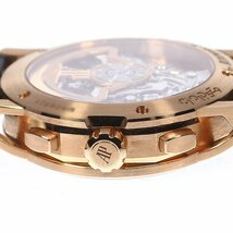 オーデマ・ピゲ AUDEMARS PIGUET 26393OR K18PG クロノグラフ 自動巻き メンズ 美品 箱・保証書付き_771674_画像9