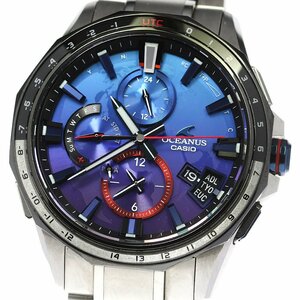  Casio CASIO OCW-G2000SB-2AJR Oceanus Space Brothers collaboration worldwide limitation 700ps.@ solar radio wave men's _802525